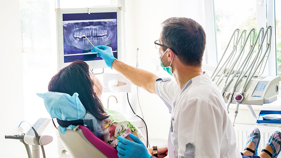 Dentist Consultation of Patient in Kusadasi Turkey. Dental Clinics in Kusadasi