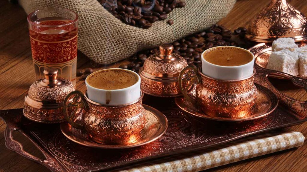 Traditional Turkish Coffee - Beverage of Turkey Kusadasi
